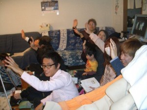 1月3日高原家　はーい！１２弟子のよう