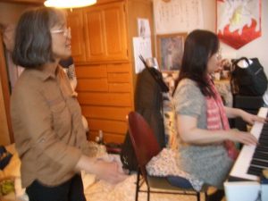 4月10日リディアさんと恵さん