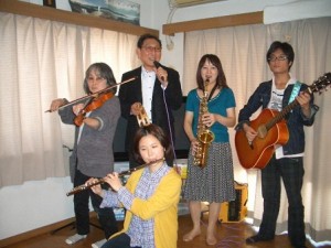 4月26日こんな感じの楽器隊