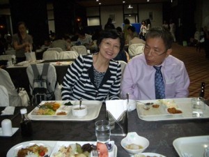 7月29日食事です。王牧師ご夫妻